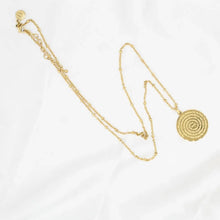 The Lord's Prayer Necklace - Gold