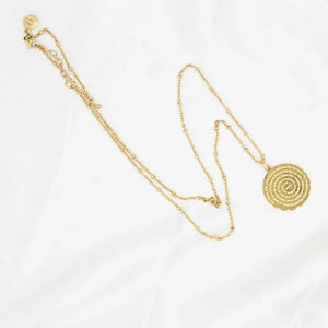 The Lord's Prayer Necklace - Gold