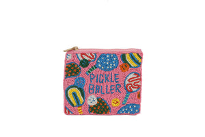 PICKLE BALLER Coin Purse