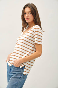 Carol Top- Toffee