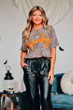 Spooky Bleached Leopard Tee