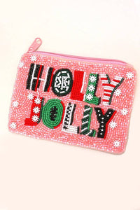 Holly Jolly Coin Purse