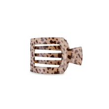 Square Flat Hair Clip | Small | Blonde Tortoise
