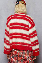 Monica Cardigan-Red Multi