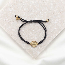 Serenity Blessing Bracelet - Black / Gold