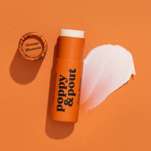 Poppy & Pout Lip Balm- Orange Blossom