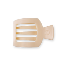 Square Flat Hair Clip | Small | Almond Beige