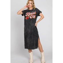 KANSAS CITY DRESS : Mineral Black
