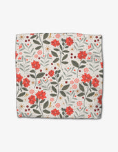 Holiday Floral Dishcloth Set