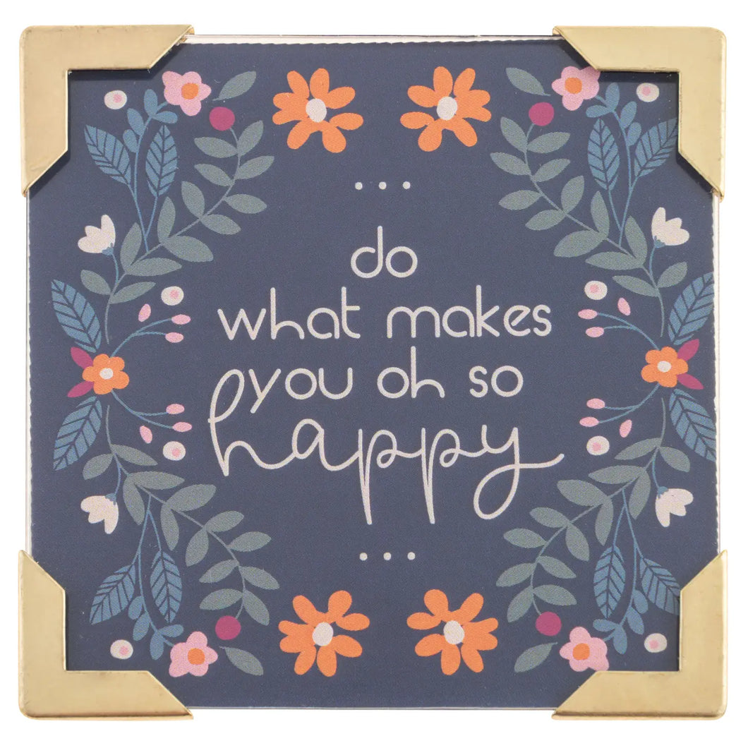 Framed Magnet- Oh So Happy