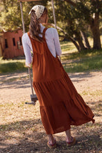 Cassie Dress: Rust