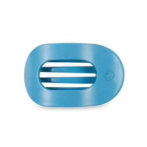 Flat Round Hair Clip | Medium | Summer Sky