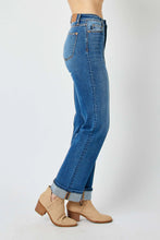 Judy Blue HW Front Seam Straight Leg Jeans