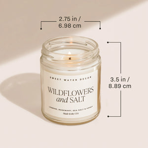 Cashmere and Vanilla 9 oz Soy Candle