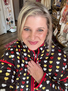 KC Heart Quilted Jacket