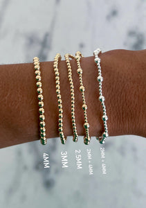 Stretchy Bracelet- Gold