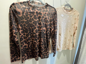 Tamara Mesh Top- Cheetah