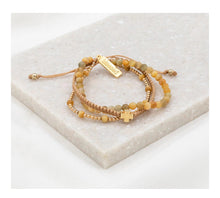 Be Still Prayer Bracelet- tigers eye