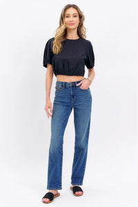 Judy Blue High-Rise Straight Leg Jeans