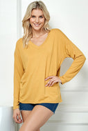 Lanie Top-Mustard