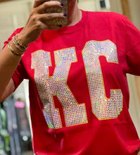 KC Bling Tee-Red