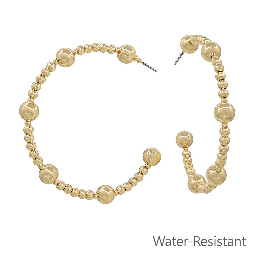 Gold Ball Beaded 2