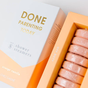 Done Parenting Today Shower Steamers - Orange Vanilla - Set of 8 Tabs