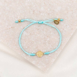 Breathe Blessing Bracelet : Metillic Gold / Gold Plated