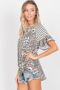 Animal Knotted Top