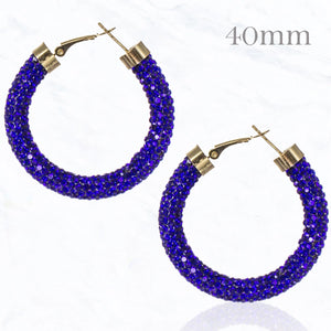 Glitter Hoop-Blue