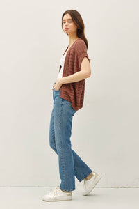 Katie Cardigan-  Brick