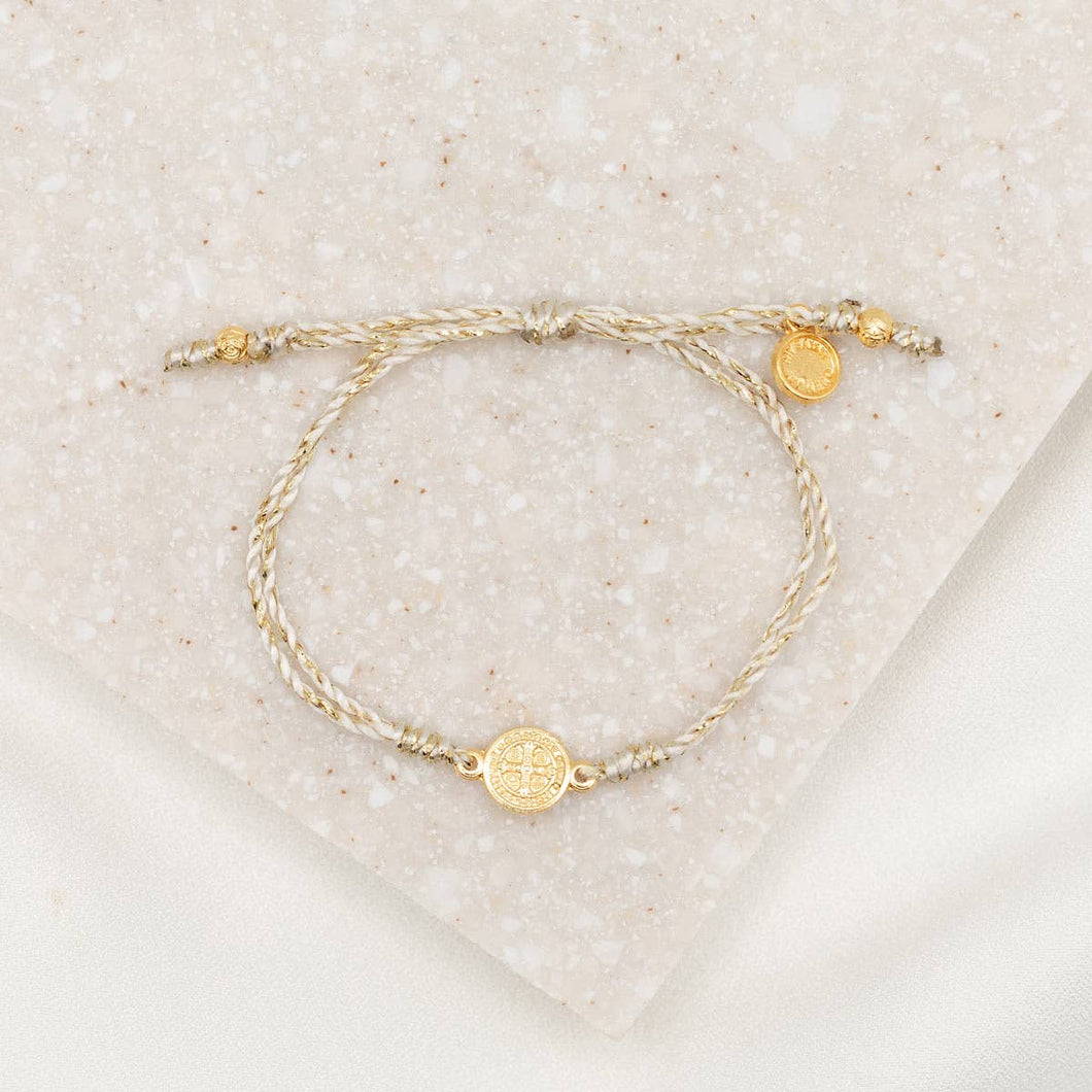 Breathe Blessing Bracelet : Metillic Gold / Gold Plated
