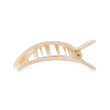 Square Flat Hair Clip | Medium | Almond Beige