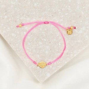 Breathe Blessing Bracelet : Metillic Gold / Gold Plated
