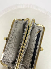 Karen Kiss Lock Clutch Bag: Turquoise
