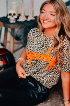 Spooky Bleached Leopard Tee