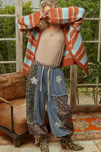 Monica Cardigan-Brick Multi