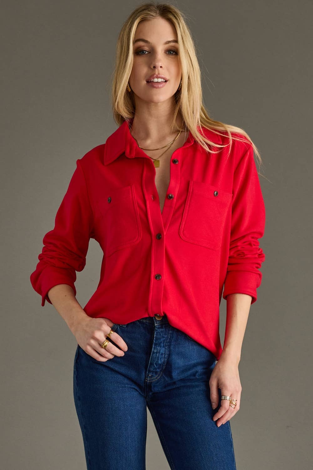 Taylor Super Soft Button Up