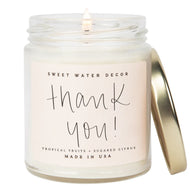 Thank You 9 oz Soy Candle