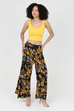 Lanie Flowy Pant- Black Mix