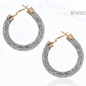 Glitter Hoop-Clear