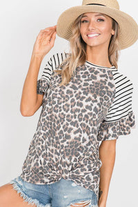 Animal Knotted Top