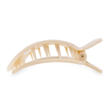 Square Flat Hair Clip | Large | Almond Beige