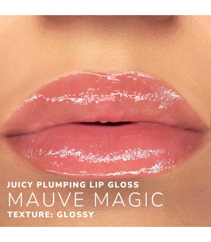 Lipsense Glowify® Juicy Plumping Lip Gloss-Mauve Magic