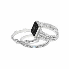 Brighton Pretty Tough Silver Watch Band