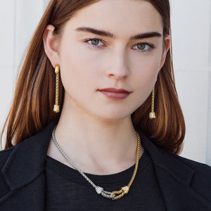 Meridian Ventus Post Drop Earrings-Gold