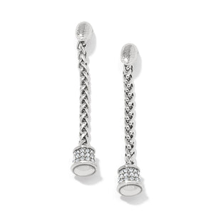 Meridian Ventus Post Drop Earrings-Silver