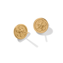 Brighton Contempo Post Earrings- Gold