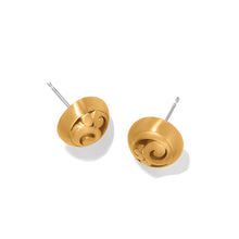 Brighton Contempo Post Earrings- Gold