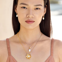 Brighton Everbloom Pearl Drop Earrings